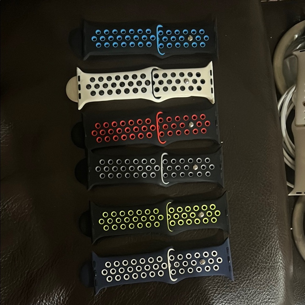 Colorful Sport Watch Bands Set